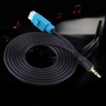 Audio Aux Input Cable Fullspeed To Mini  Male Jack Adapter For Alpine CDA CDE IVA Compatible With IDA-X001 Car Accessories New