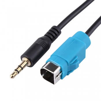 Audio Aux Input Cable Fullspeed To Mini  Male Jack Adapter For Alpine CDA CDE IVA Compatible With IDA-X001 Car Accessories New