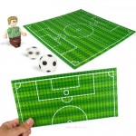 32*16 Football Basketball Base Plate Compatible LegoINGlys Figures Court Baseplate DIY Building Blocks Bricks Toys For Children