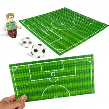 32*16 Football Basketball Base Plate Compatible LegoINGlys Figures Court Baseplate DIY Building Blocks Bricks Toys For Children