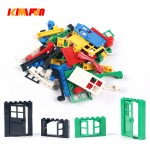 102pcs Door amp; Window Brick DIY House Building Blocks  Bricks Toys City Architect For Child Educational Compatible with LEGOing