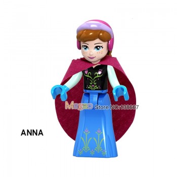 Legoings Girl Princess Figures Building Blocks Ariel Maleficent belle beast Olaf Elsa Prince Kids Toys juguetes Legoings Friends