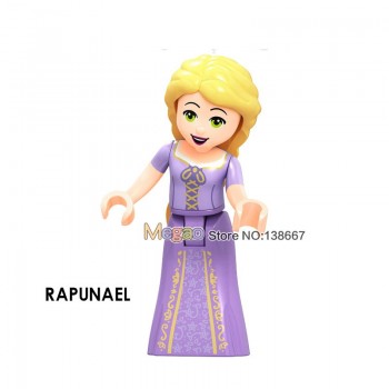 Legoings Girl Princess Figures Building Blocks Ariel Maleficent belle beast Olaf Elsa Prince Kids Toys juguetes Legoings Friends