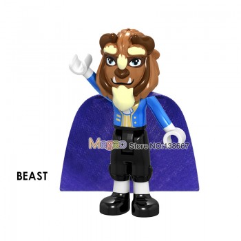 Legoings Girl Princess Figures Building Blocks Ariel Maleficent belle beast Olaf Elsa Prince Kids Toys juguetes Legoings Friends
