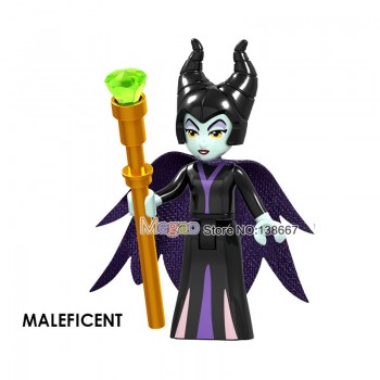 Legoings Girl Princess Figures Building Blocks Ariel Maleficent belle beast Olaf Elsa Prince Kids Toys juguetes Legoings Friends