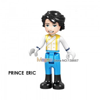 Legoings Girl Princess Figures Building Blocks Ariel Maleficent belle beast Olaf Elsa Prince Kids Toys juguetes Legoings Friends