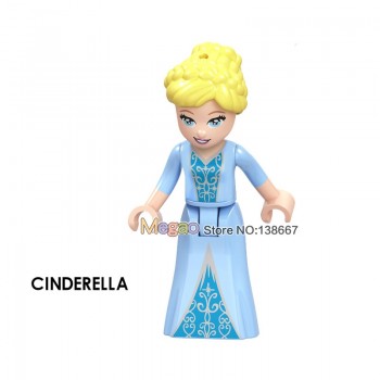 Legoings Girl Princess Figures Building Blocks Ariel Maleficent belle beast Olaf Elsa Prince Kids Toys juguetes Legoings Friends