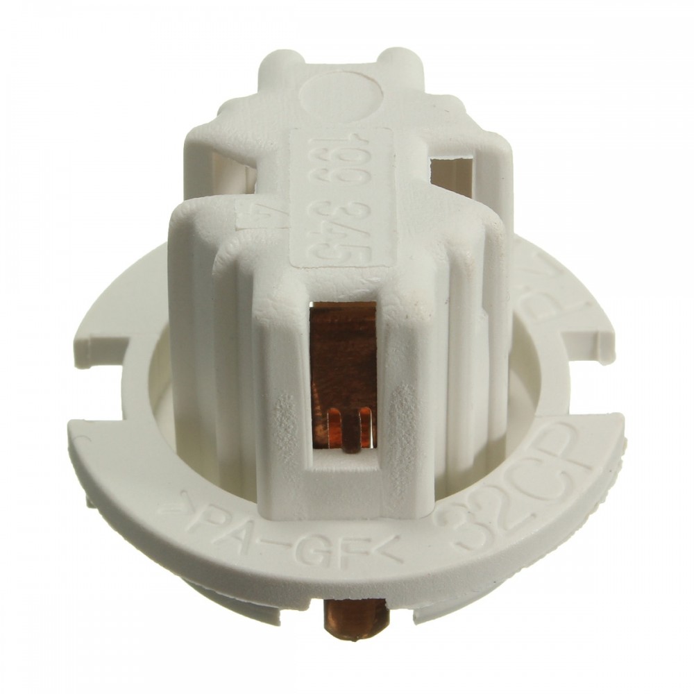 KROAK Car Auto Rear Tail Light Lamp Bulb Socket Holder For BMW 7 Series X5 E53 E70 E65 X3 E83 White