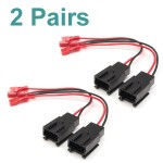 1pair /2 Pairs Speaker Adaptor Plug Connectors Wire For Peugeot 206 For Citroen C2 1999-2015 PC2-821 Car Speaker Adaptor Wire