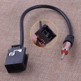CITALL 1 Pin Car Radio FM Aerial Antenna Adapter Connector Wire Harness Plug 26.3cm Length Fit For Volvo