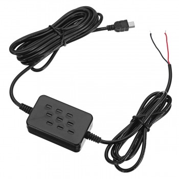 3.5mmm USB Straight Power Inverter Left/Right Micro USB Interface 12-30V To 5V 12V Converter Cable FOR Car DVR Camera Adapter