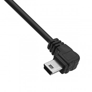 3.5mmm USB Straight Power Inverter Left/Right Micro USB Interface 12-30V To 5V 12V Converter Cable FOR Car DVR Camera Adapter