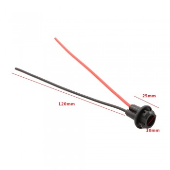 Mayitr New 10PCS Universal T10 Car Auto Socket Connector W5W 168 194 Extension LED Light Bulb Lamp Base Holder Accessories