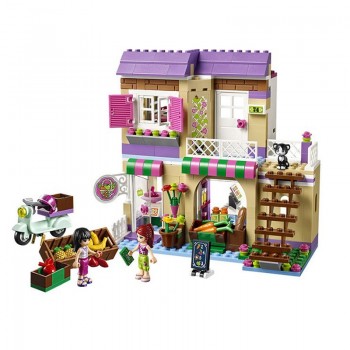 28 Style Friends Stephanies House Building Blocks Legoings Princess Castle Girls Belle Ariel Elsa Figures Bricks Set Toys Girls