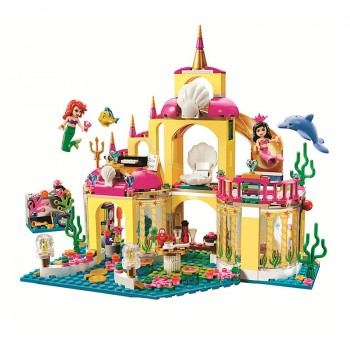 28 Style Friends Stephanies House Building Blocks Legoings Princess Castle Girls Belle Ariel Elsa Figures Bricks Set Toys Girls