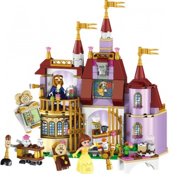 28 Style Friends Stephanies House Building Blocks Legoings Princess Castle Girls Belle Ariel Elsa Figures Bricks Set Toys Girls