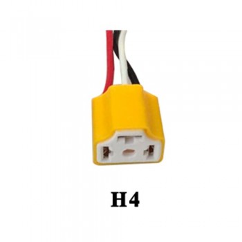 Hippcron (2 Pieces/Lot) Ceramic Socket for H1 / H3 / H4 / H7 / H8 / H11 / 9005 / 9006 Bulb  Connector of Car Lamp