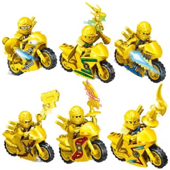 [New] 258A Hot Ninja Motorcycle Building Blocks Bricks toys Compatible legoINGly Ninjagoed Ninja for kids gifts