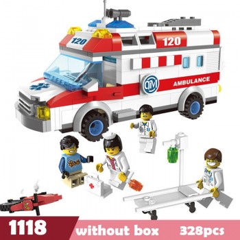 City Wrecker Police Sanitation Ice Cream Car Truck Building Blocks Sets Bricks Kids Toys Marvel Compatible Legoings City Friends