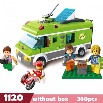 City Wrecker Police Sanitation Ice Cream Car Truck Building Blocks Sets Bricks Kids Toys Marvel Compatible Legoings City Friends