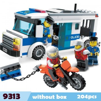 City Wrecker Police Sanitation Ice Cream Car Truck Building Blocks Sets Bricks Kids Toys Marvel Compatible Legoings City Friends