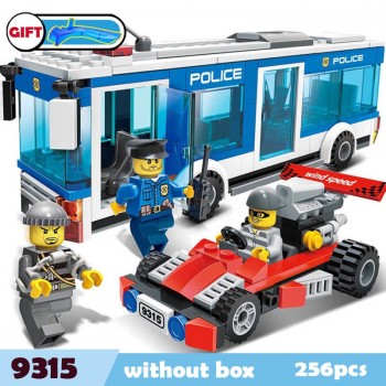 City Wrecker Police Sanitation Ice Cream Car Truck Building Blocks Sets Bricks Kids Toys Marvel Compatible Legoings City Friends