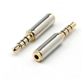 High Quality 3.5/2.5mm Male Jack to 2.5/3.5mm Female Plug for Phone Earphone Stereo Audio Adapter Connector car radio AUX Cable
