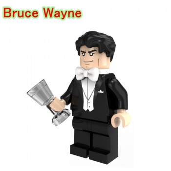 Bruce Wayne Batman Bricks Single Legoing Superhero The Batman Movie Arkham Asylum 70912 Building Blocks Toys For Children PG144