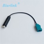 Car CD Player Radio ISO Antenna Cable Adaptor For Peugeot Citroen BMW Volkswagen Benz