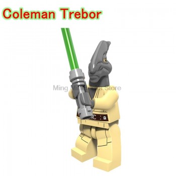 Legoing Star Wars Jedi Yoda Windu Master Obi Wan Luke Compatible Legoings StarWars Building Blocks Toys For Children Star War