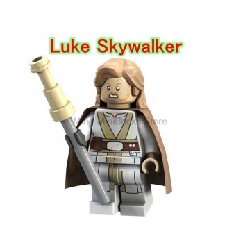 Legoing Star Wars Jedi Yoda Windu Master Obi Wan Luke Compatible Legoings StarWars Building Blocks Toys For Children Star War