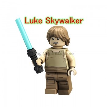 Legoing Star Wars Jedi Yoda Windu Master Obi Wan Luke Compatible Legoings StarWars Building Blocks Toys For Children Star War