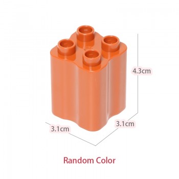 Diy Building Blocks Compatible LegoINGLY Duploe Animals Models Dinosaur Deer Panda Elephant Penguin Figures Toys For Children