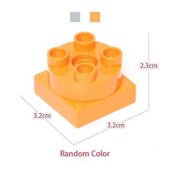 Diy Building Blocks Compatible LegoINGLY Duploe Animals Models Dinosaur Deer Panda Elephant Penguin Figures Toys For Children