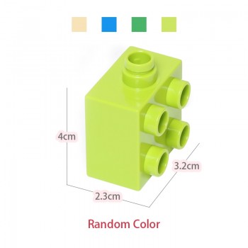 Diy Building Blocks Compatible LegoINGLY Duploe Animals Models Dinosaur Deer Panda Elephant Penguin Figures Toys For Children