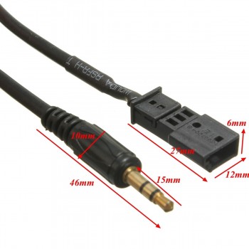 3.5MM Audio Adapter Aux Cable For BMW BM54 E39 E46 E38 E53 X5 AUX IN ADAPTER Professional For iPhone