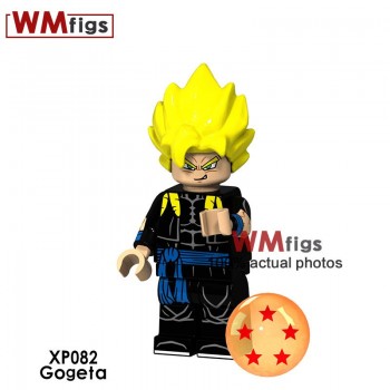 Single Dragon Ball Z Legoings Broly Burdock Vegeta Saint Saiyan Goku Chichi Brick Building Blocks Toys for Children Gifts Boys