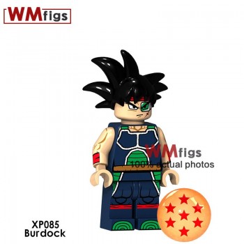Single Dragon Ball Z Legoings Broly Burdock Vegeta Saint Saiyan Goku Chichi Brick Building Blocks Toys for Children Gifts Boys