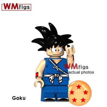 Single Dragon Ball Z Legoings Broly Burdock Vegeta Saint Saiyan Goku Chichi Brick Building Blocks Toys for Children Gifts Boys