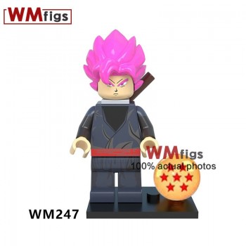 Single Dragon Ball Z Legoings Broly Burdock Vegeta Saint Saiyan Goku Chichi Brick Building Blocks Toys for Children Gifts Boys