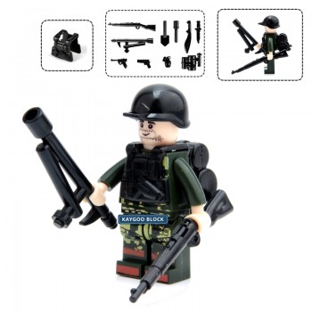Military Swat Police Gun Weapons Pack Army soldiers building blocks Brick Set Model MOC Arms City Police Military Series