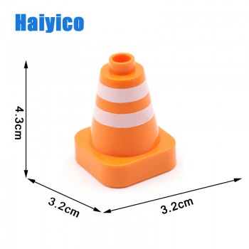 Original Assembly Big Building Blocks Bricks Tree Traffic signs Hook rotatable Accessories Compatible Duplo Baby Toys Sets Gift