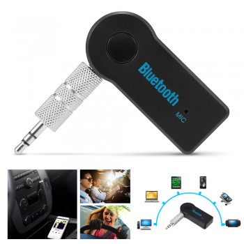 Wireless Bluetooth 3.5mm AUX Audio Stereo Music Home Car Receiver Adapter Mic Wonderful aux bluetooth