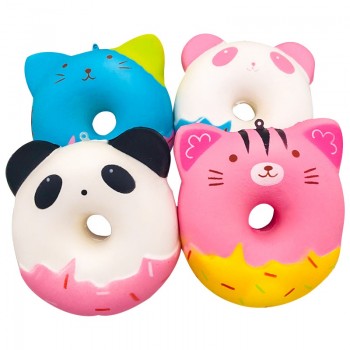 New Unicorn Wholesale Squishies Slow Rising Jumbo Kid Toys Animal Squishy Slow Rising Phone Straps Sweet Scented Bread Cake Toy