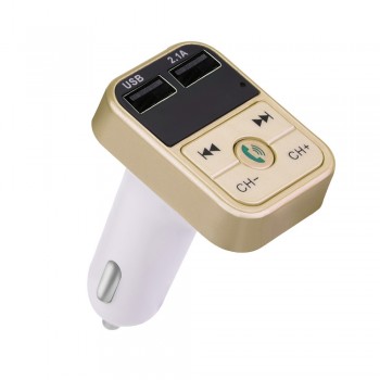 Car Kit Handsfree Wireless Bluetooth FM Transmitter LCD MP3 Player USB Charger