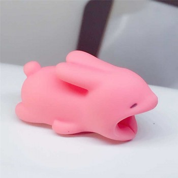 20styles new 1pc Cable bite SHARK For Iphone Cable Animal Dog Bite Phone Holder Accessory squishy toy Panda Cat cable bite toys