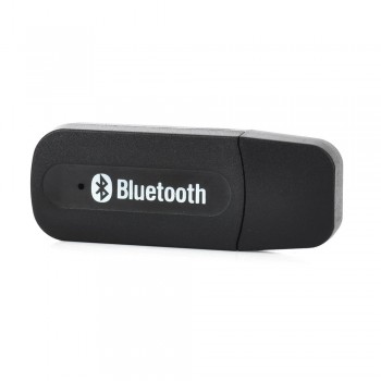 ENKLOV Bluetooth V2.1+EDR USB Drive Audio Receiver 3.5mm Cable Black Bluetooth Car kit For Phoneamp;Computer Bluetooth Adapter