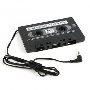 Car-styling Universal 3.5mm AUX Car Audio Cassette Tape Adapter Transmitters for MP3 Cell phone Black Auto New