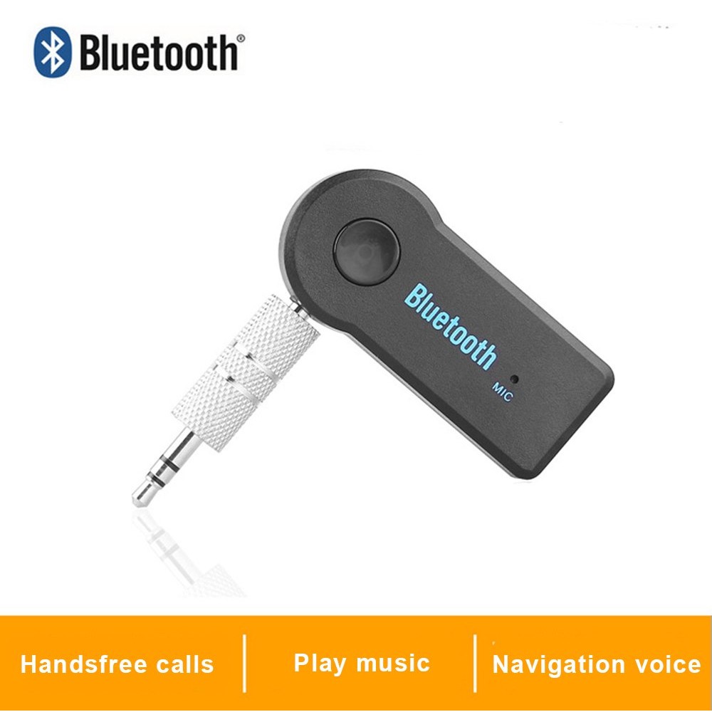 3.5mm Audio Transmitter Jack Car Wireless Bluetooth Receiver Adapter Aux Stereo Plug-in Bluetooth Music Receiver Auto Bluetooth
