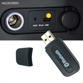 Car Bluetooth Receiver A2DP Dongle Music mp3 Audio Receiver Wireless USB Adapter for Car AUX Android/IOS Mobile Phone 3.5mm